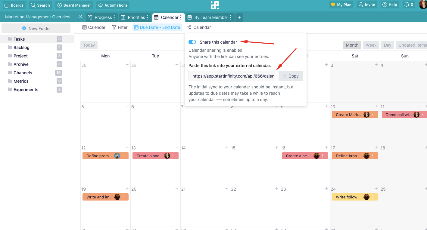 ICalendar Sync Infinity With Other Calendars Infinity